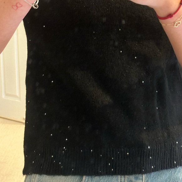 LNA Audra Sparkle Sweater Tank - Picture 3 of 7